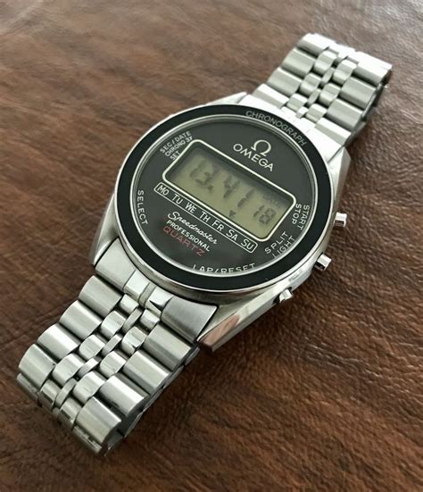 omega digital display watch|vintage omega digital watch.